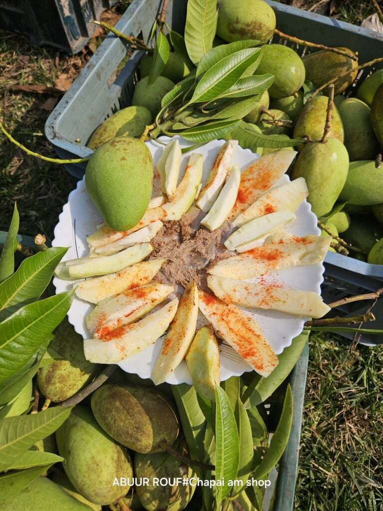 বারোমাসি কাঁচা টক আম